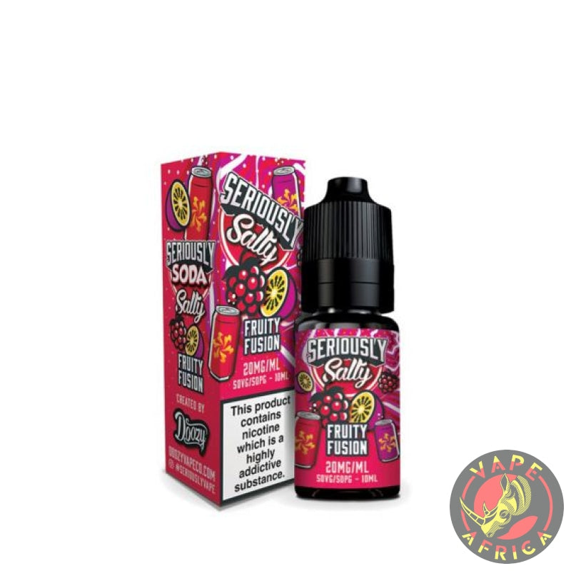 Doozy Seriously Soda Fruity Fusion 30Ml Nic Salts 50Mg