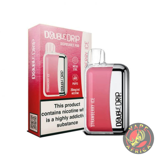 Double Drip Disposable Vape - Strawberry Ice