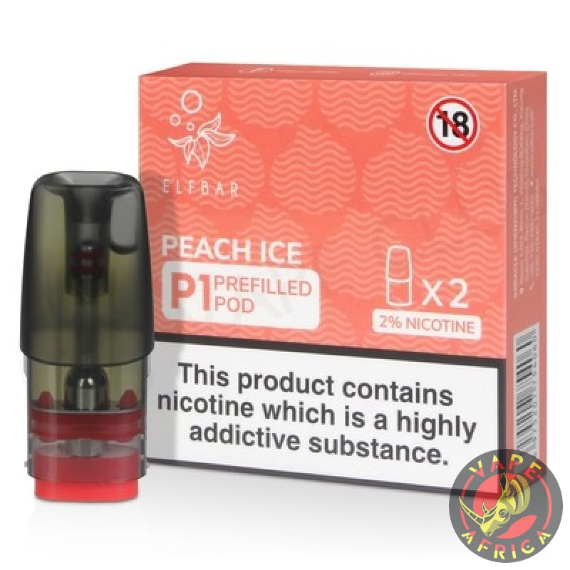 Elf Bar P1 Pod Peach Ice