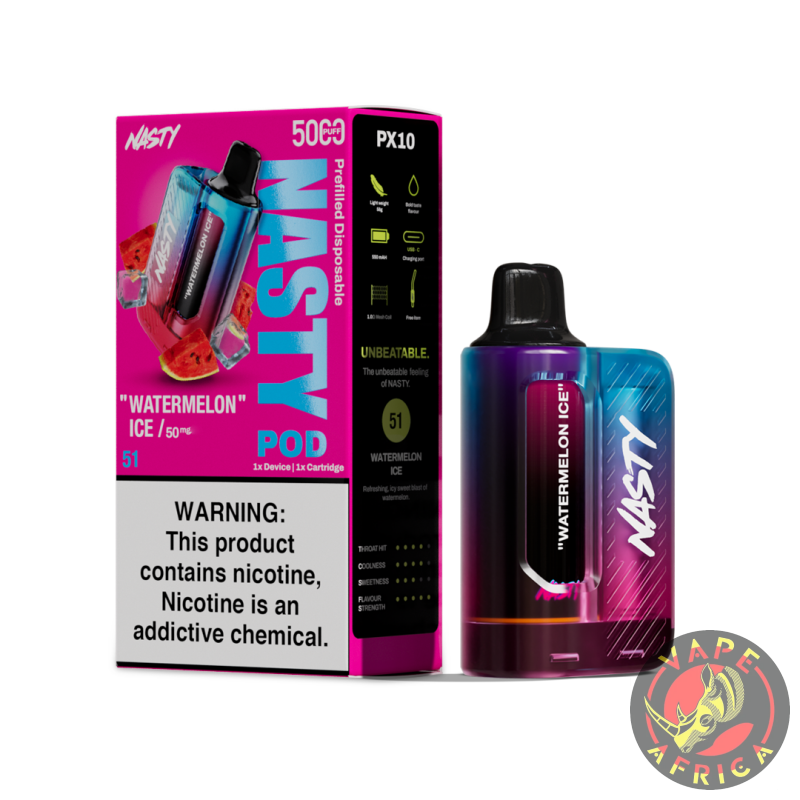 Nasty Pod Starter Kit – Watermelon Ice 50 Mg