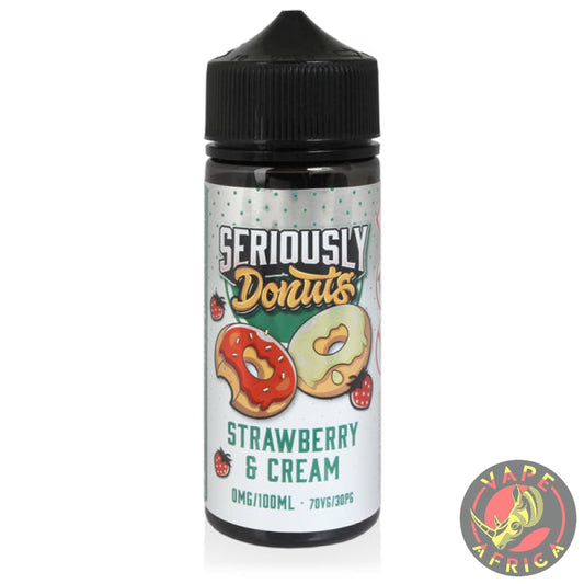 Seriously Donuts Strawberry & Cream 100Ml