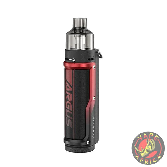 Voopoo Argus Pro Kit - Litchi Leather & Red