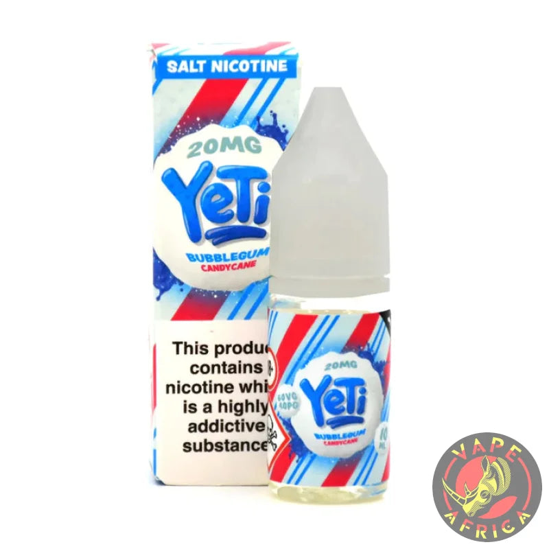 Yeti Bubblegum Candycane 10Ml 20Mg