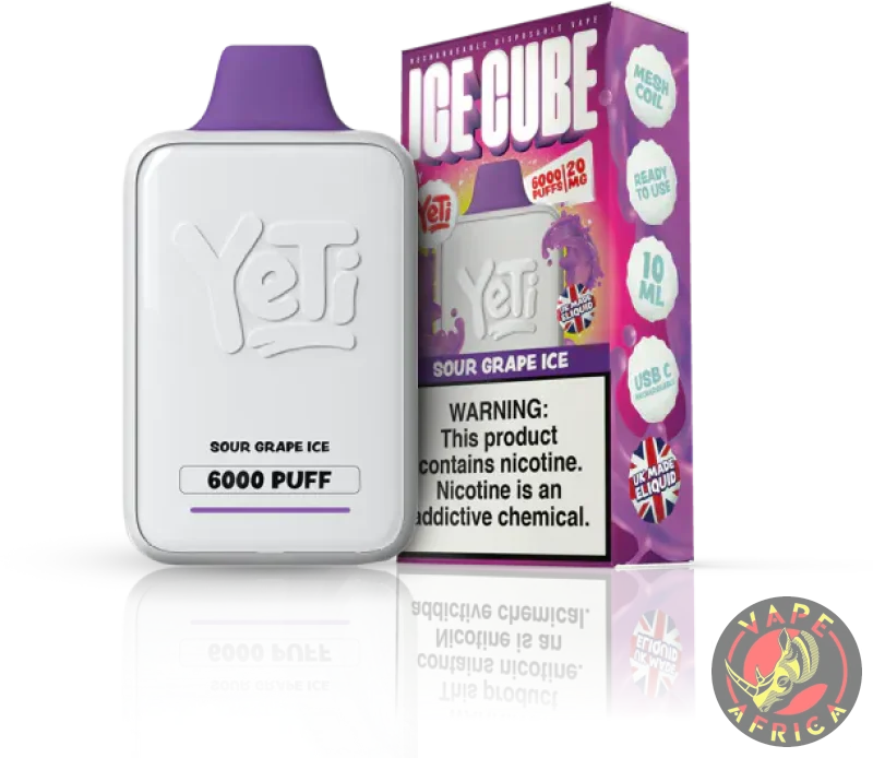 Yeti Ice Cube 6000 Puff - Sour Grape