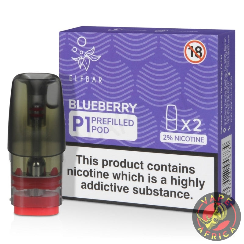 Elf Bar P1 Pod Blueberry