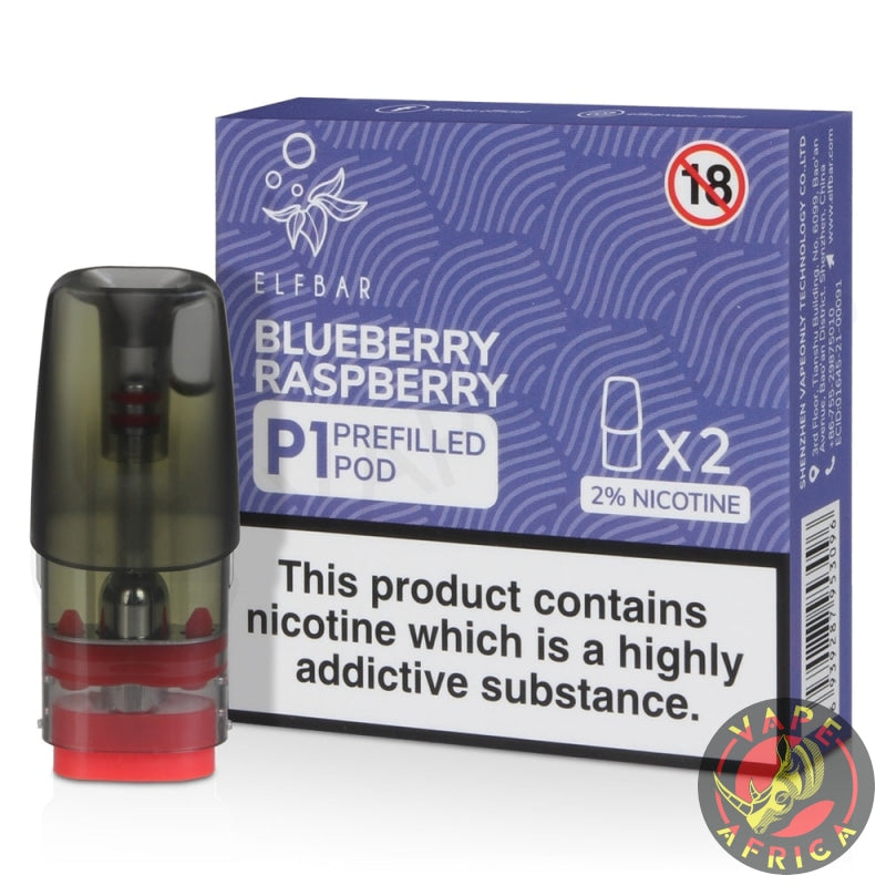 Elf Bar P1 Pod Blueberry Raspberry