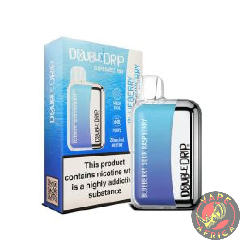 Double Drip Disposable Vape - Blueberry Sour Raspberry