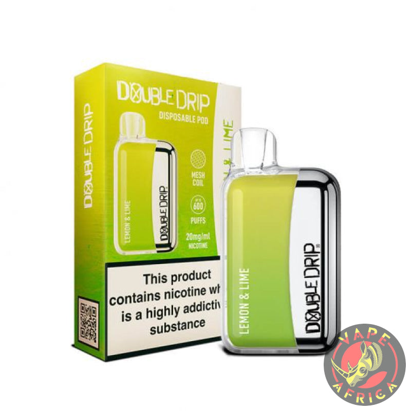 Double Drip Disposable Vape - Lemon Lime