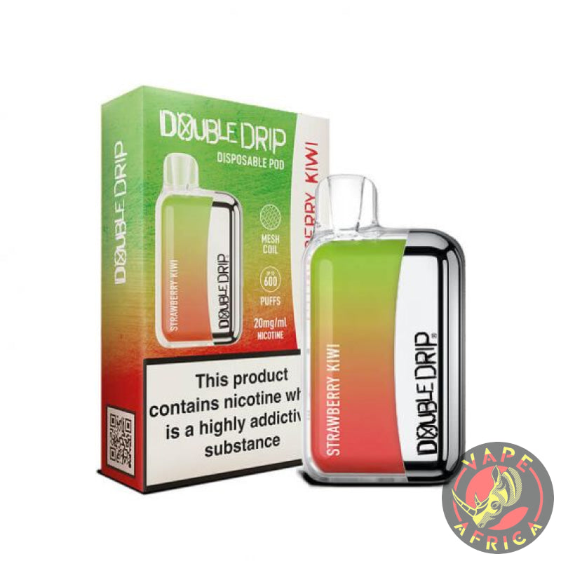 Double Drip Disposable Vape - Strawberry Kiwi