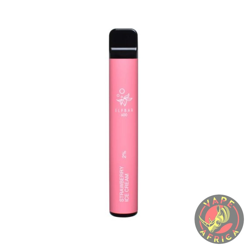 Elf Bar 600 Puffs Strawberry Ice Cream