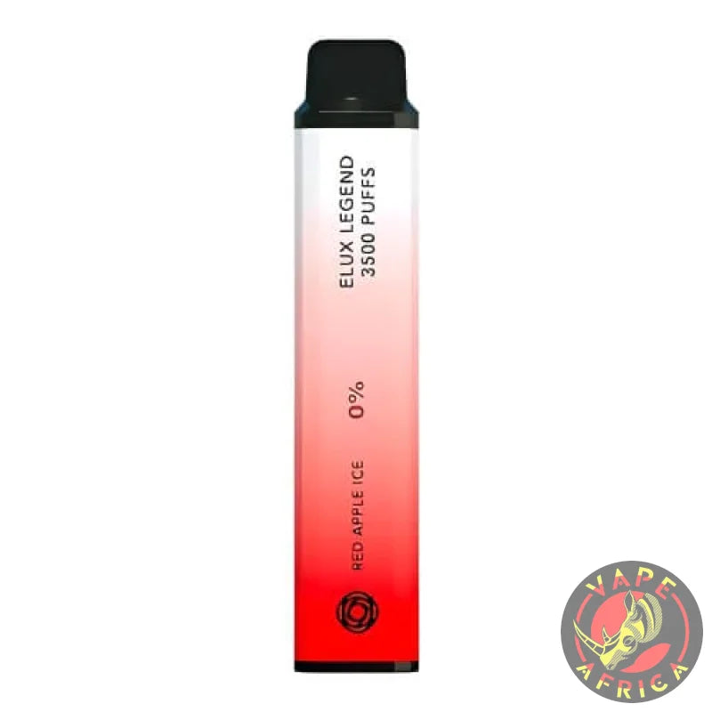 Elux Legend 3500 0Mg Disposable Vape - Red Apple Ice /