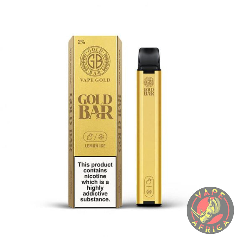 Gold Bar Disposable Vape - Lemon Ice