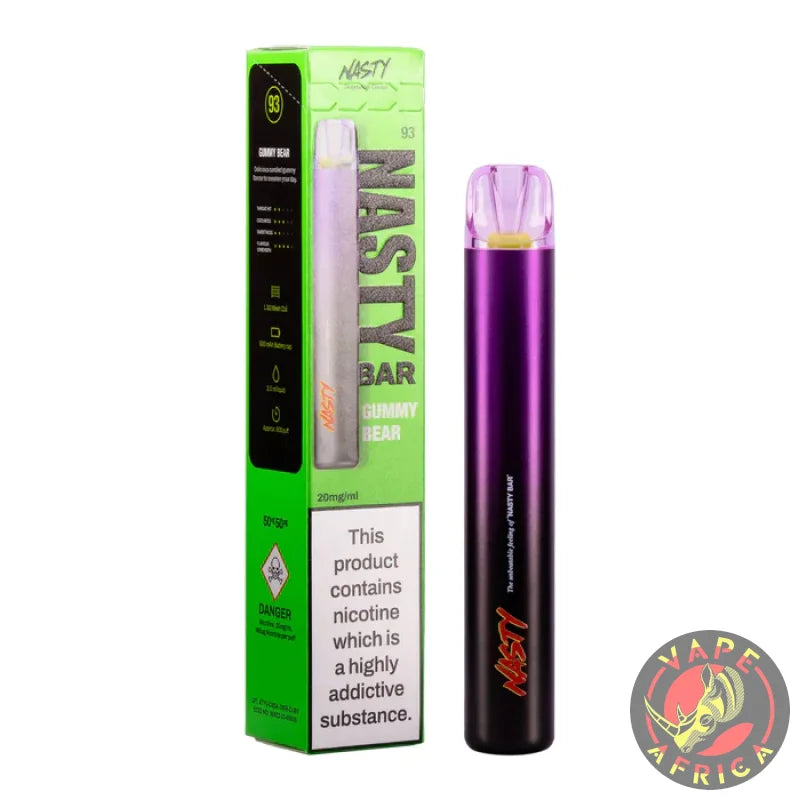 Nasty Bar Dx2 Disposable Vape Device - Gummy Bear