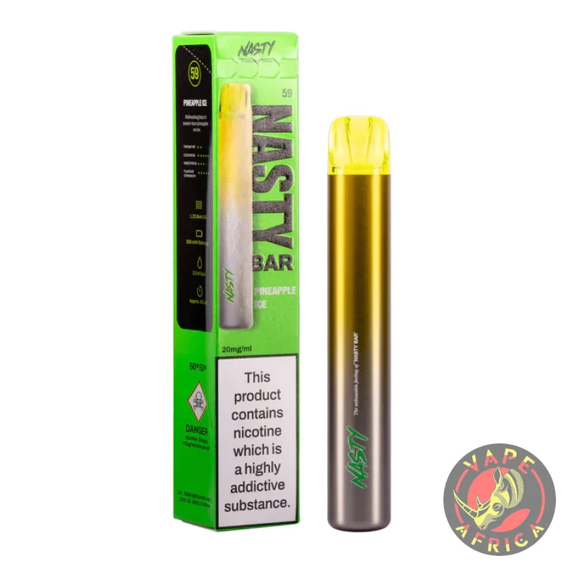 Nasty Bar Dx2 Disposable Vape Device - Pineapple Ice