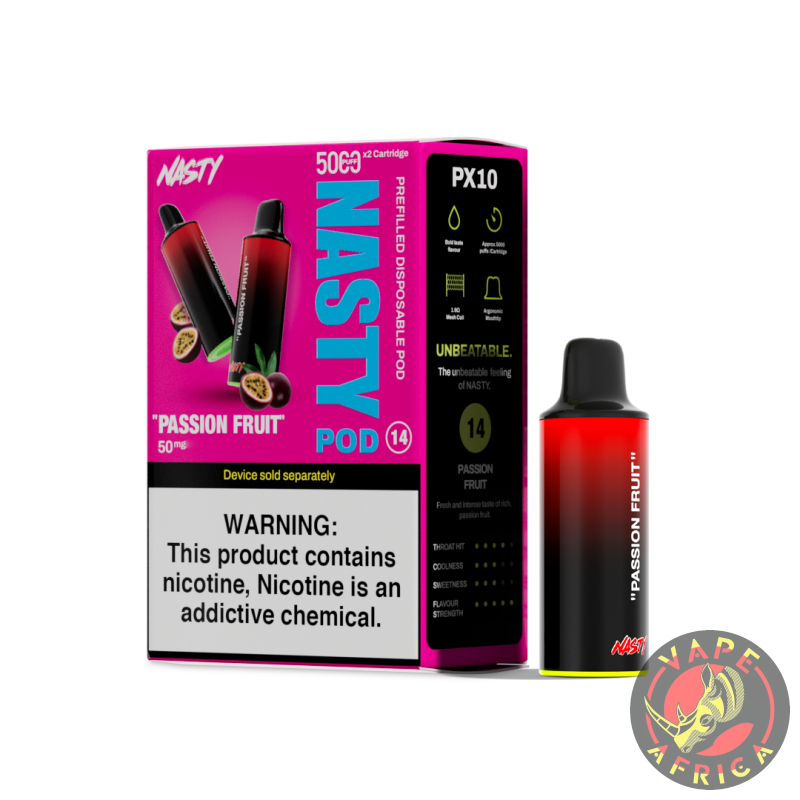 Nasty Pod 5000 *1 – Passion Fruit 50Mg