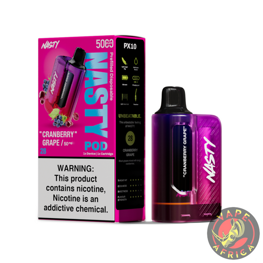 Nasty Pod Starter Kit – Cranberry Grape 50 Mg