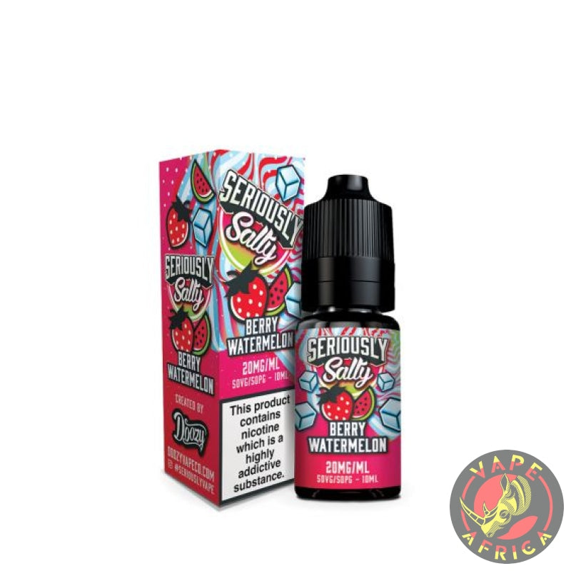 Seriously Salty Berry Watermelon Nic Salt E Liquid 30Mg 30Ml