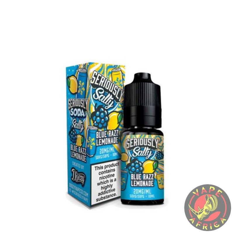 Seriously Soda Blue Razz Lemonade Nic Salt E-Liquid