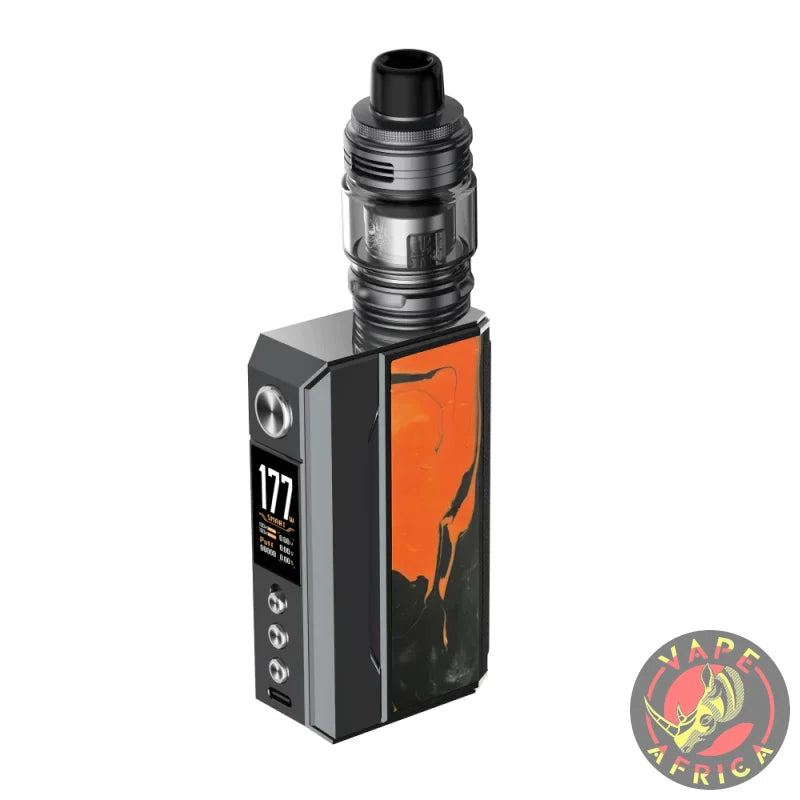 Voopoo Drag 4 Vape Kit - Gun Metal Tropical Orange