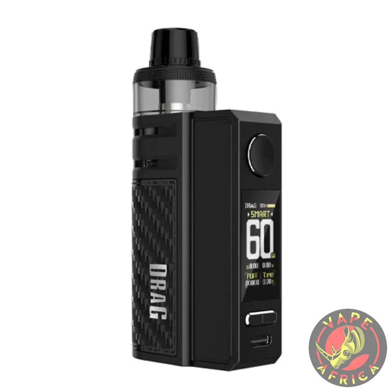 Voopoo Drag E60 Vape Kit Carbon Fibre