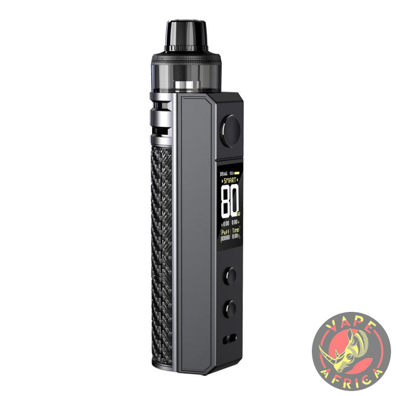 Voopoo Drag H80 - S Vape Kit - Grey Carbon Fibre