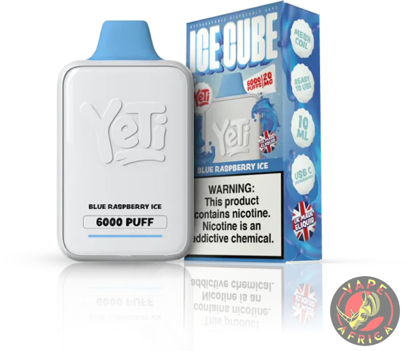 Yeti Ice Cube 6000 Puff - Blueberry Raspberry