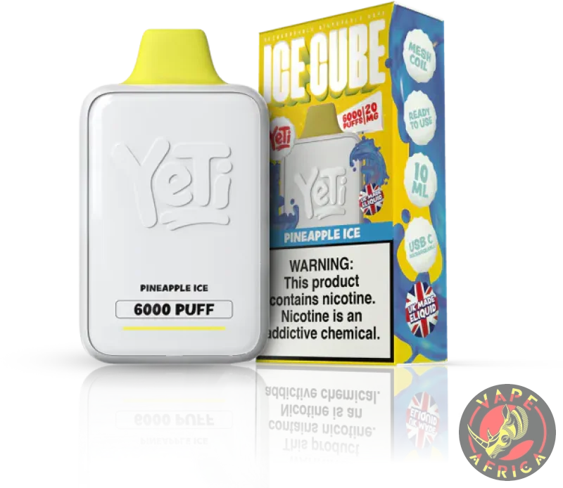 Yeti Ice Cube 6000 Puff - Pineapple