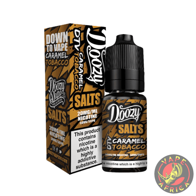 Doozy Vape 10Ml 20Mg/10Mg Caramel Tabocco 20Mg