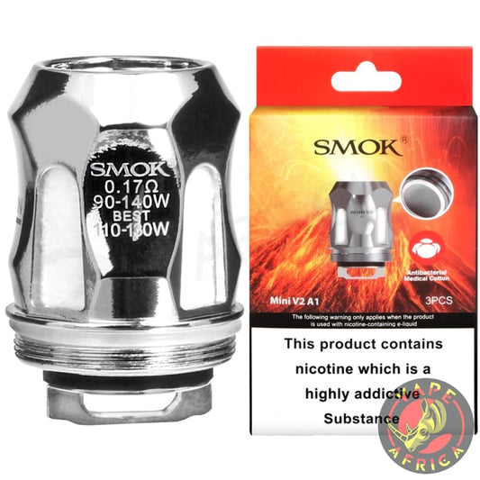 Smok Tfv-Mini V2 Vape Coils S1 0.15 Ohm Mesh