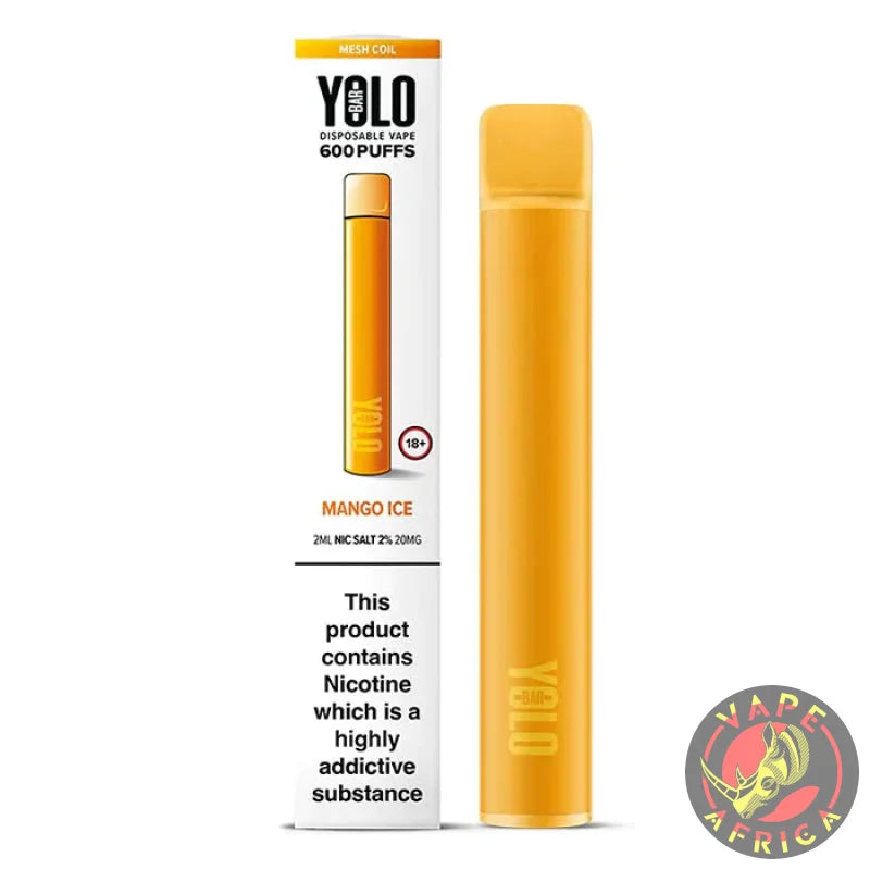 Yolo Bar 600 Puffs Banana Ice