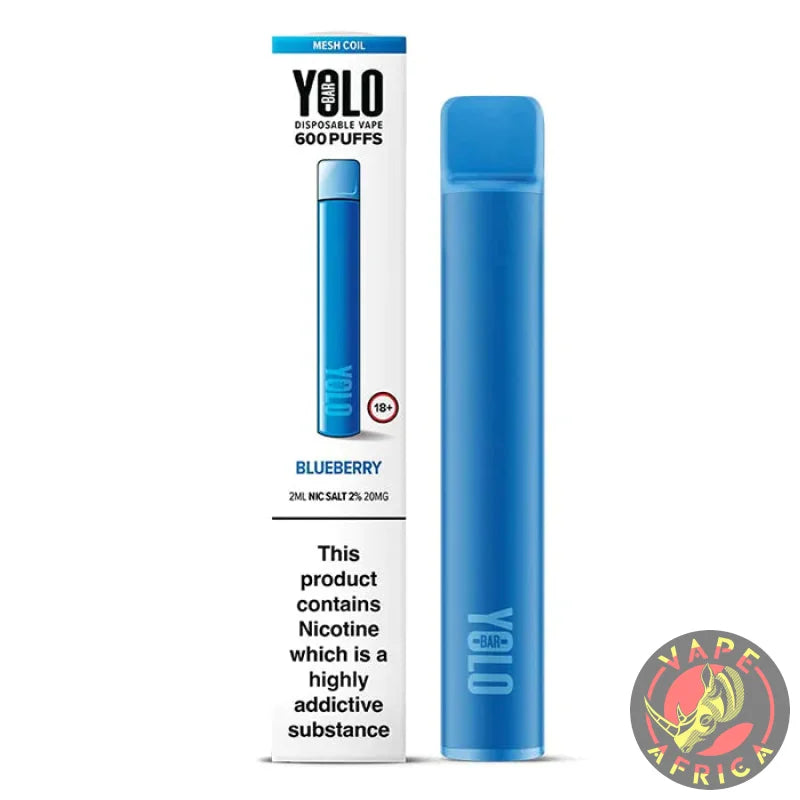 Yolo Bar 600 Puffs Blueberry