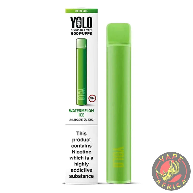 Yolo Bar 600 Puffs Watermelon Ice